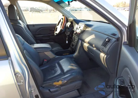 2005 Honda Pilot Ex-L from USA, damaged, VIN 5FNYF18555B028683